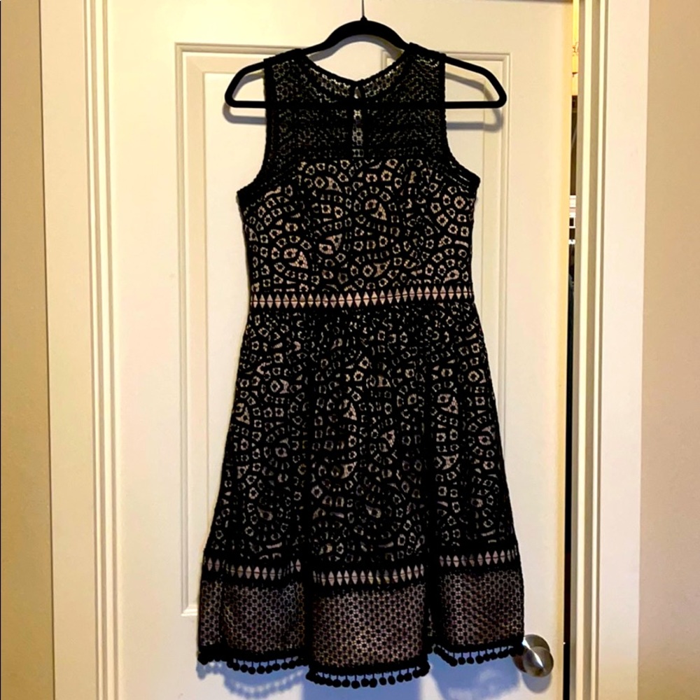 Eliza J Lace Fit and Flare Dress Size 8